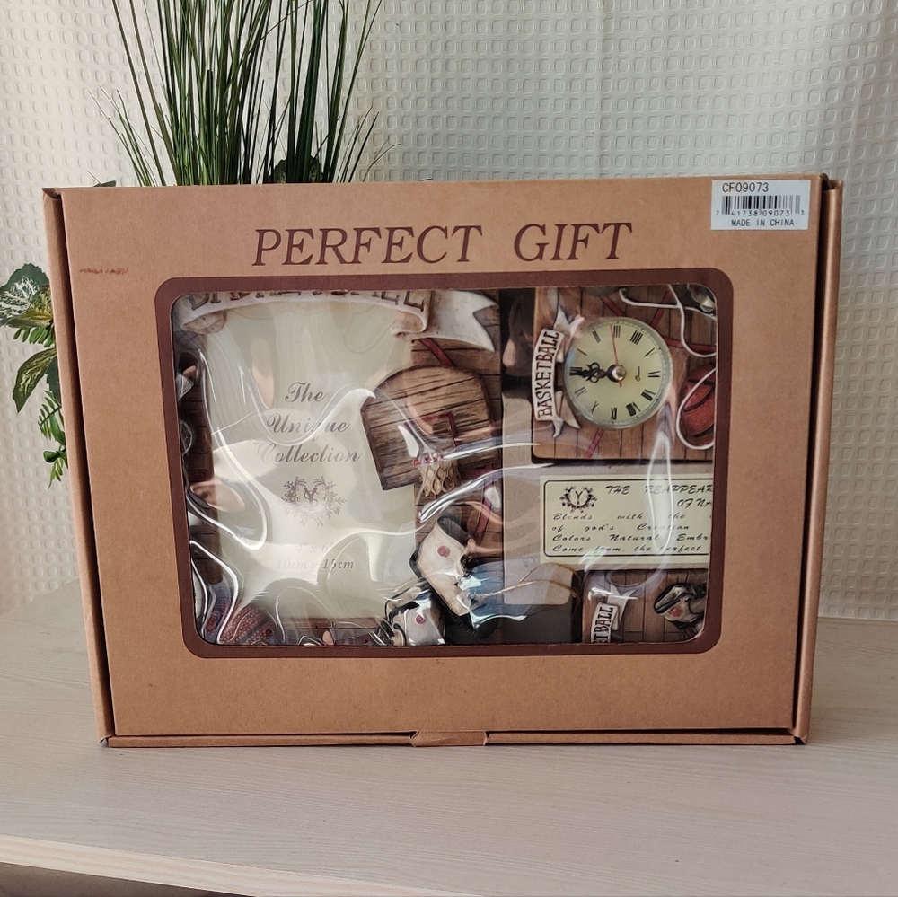 The Unique Collection Basketball Theme Ceramic Gift Set